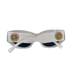 Versace White/Gold Sunglasses